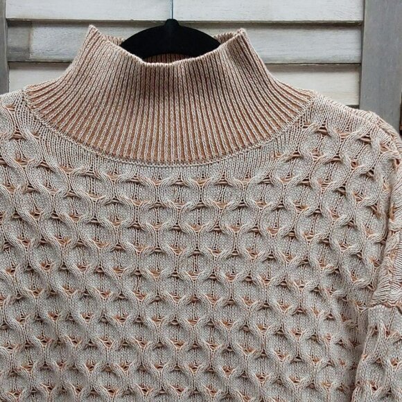 Women's Mock Turtleneck Sweater | Knox Rose | Large - Picture 4 of 8